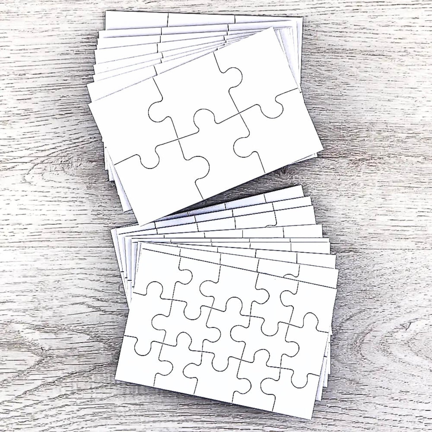 Blank Card Puzzles